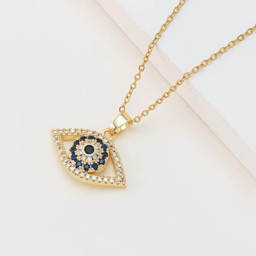 Elegant Evil Eye Pendent