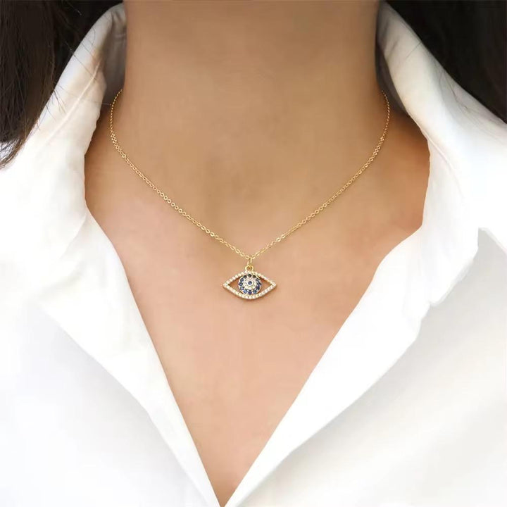 Elegant Evil Eye Pendent
