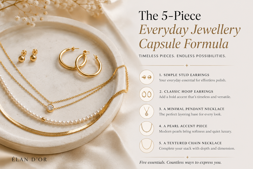 The 5-Piece Everyday Jewellery Capsule Formula