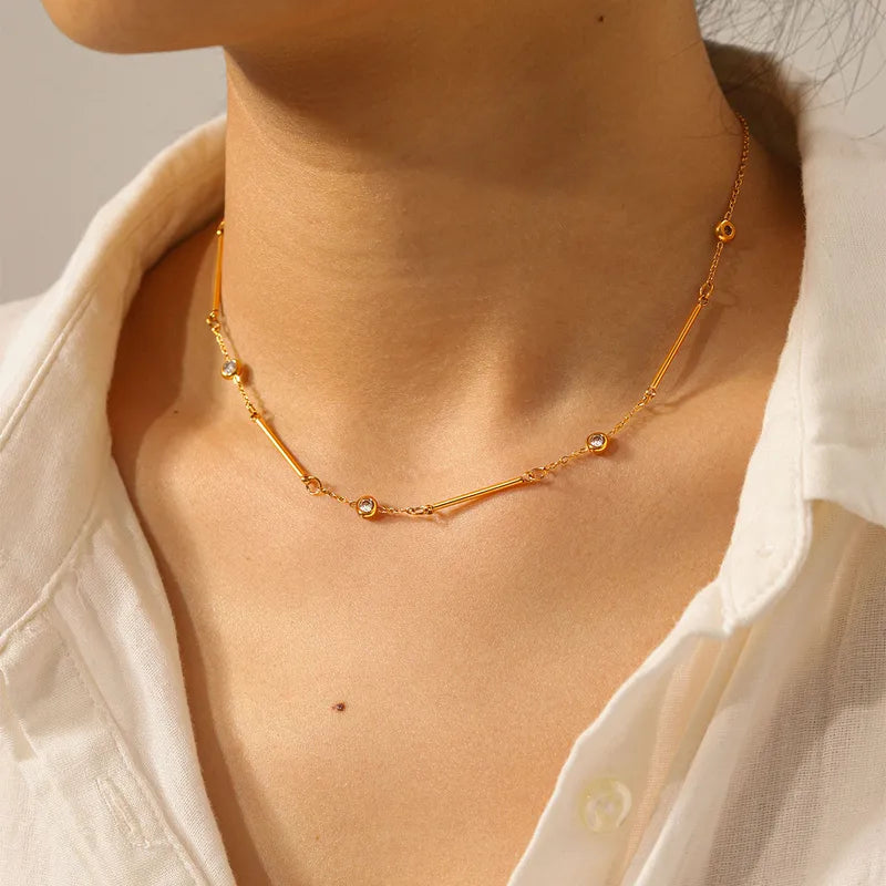 A close-up of a model&