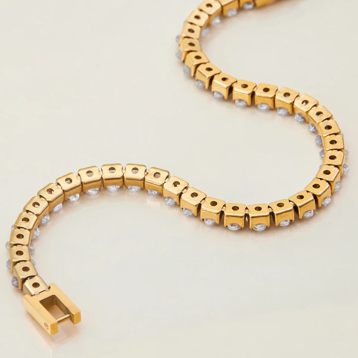 Éclat Oval Tennis Bracelet