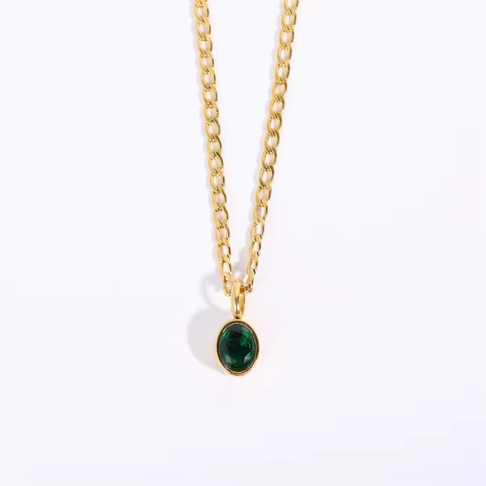 Serenità d'Or Sapphire Necklace