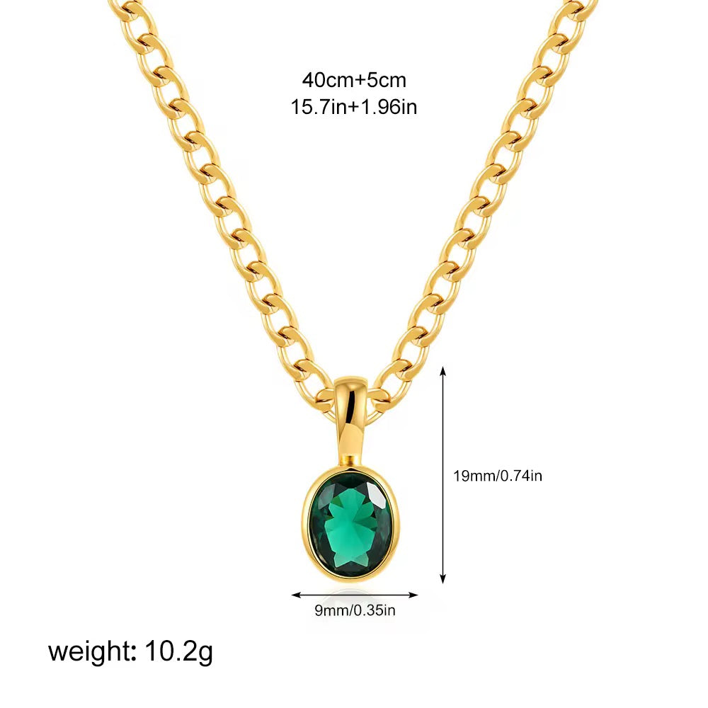 Serenità d'Or Sapphire Necklace