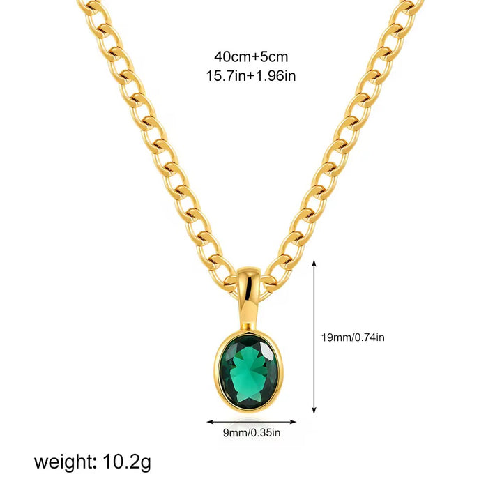 Serenità d'Or Sapphire Necklace