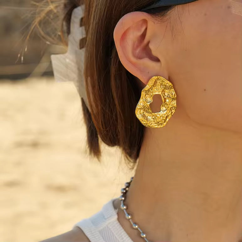 Molten Lava Flow Earrings