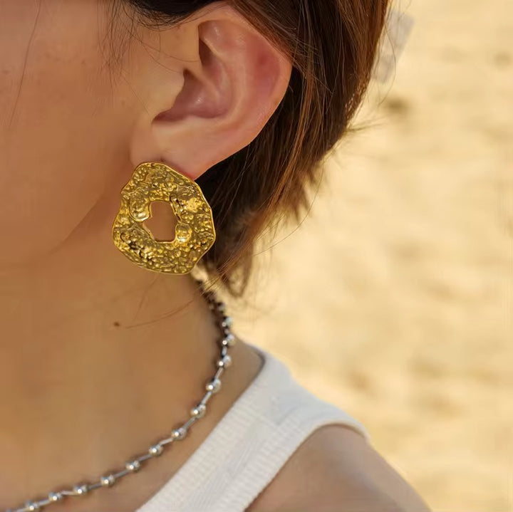 Molten Lava Flow Earrings