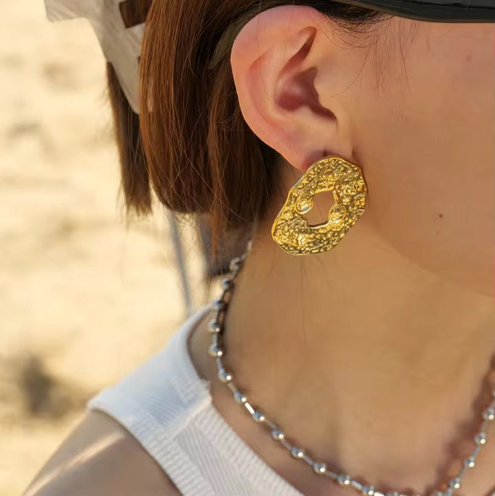 Molten Lava Flow Earrings