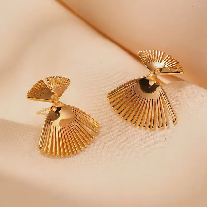 Sunburst Horizon Drop Earrings