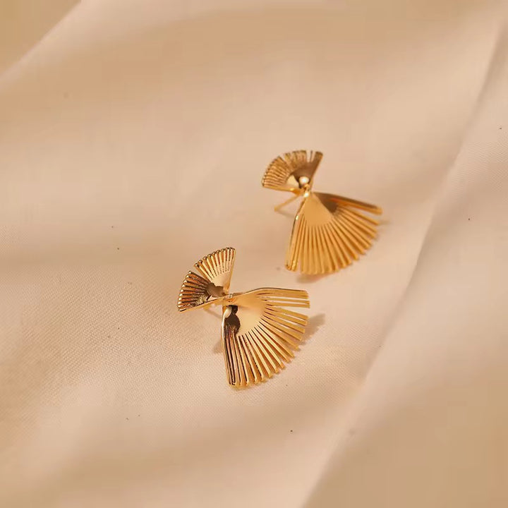 Sunburst Horizon Drop Earrings