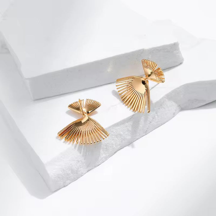 Sunburst Horizon Drop Earrings