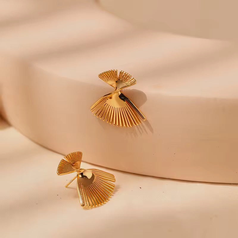 Sunburst Horizon Drop Earrings