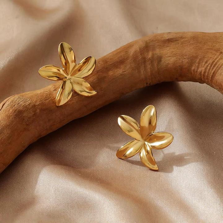 Florenza Petal Stud Earrings