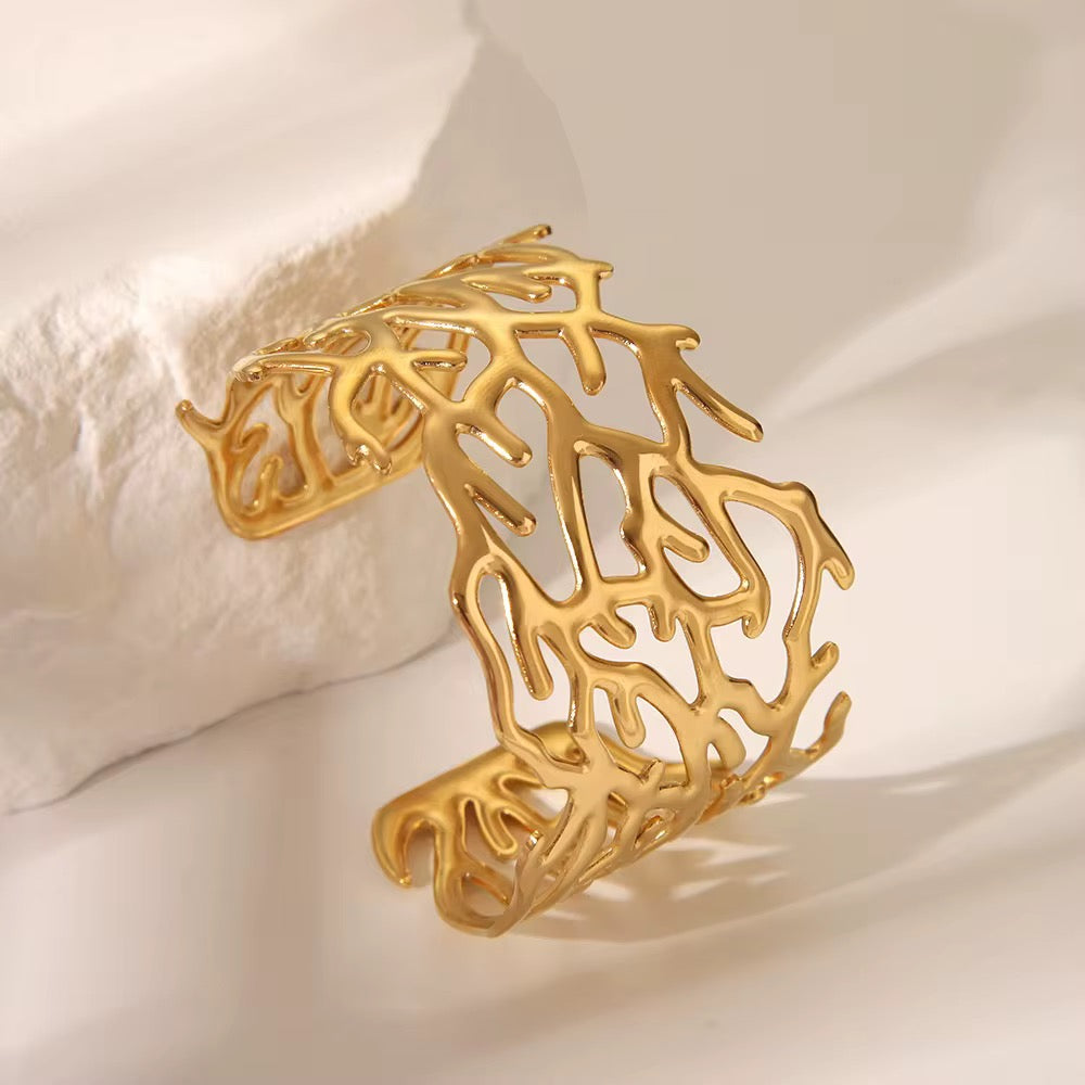 Coral Reef Cuff Bracelet