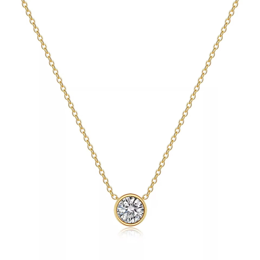 Belle Etoile Solitaire Necklace