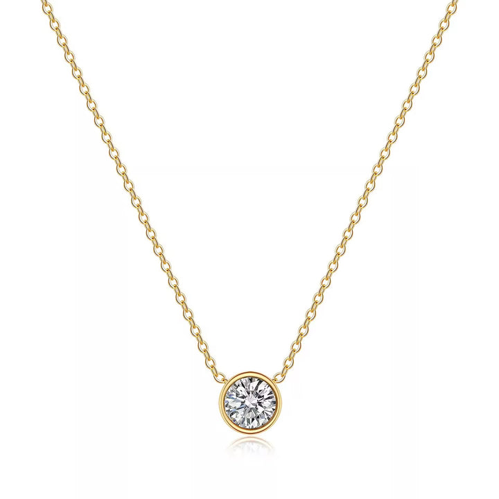 Belle Etoile Solitaire Necklace