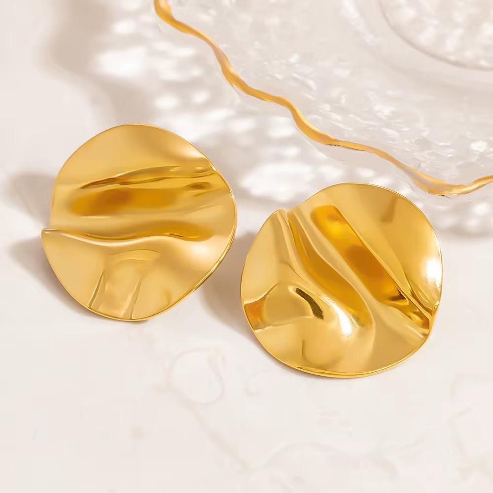 Contemporary Drift Stud Earrings