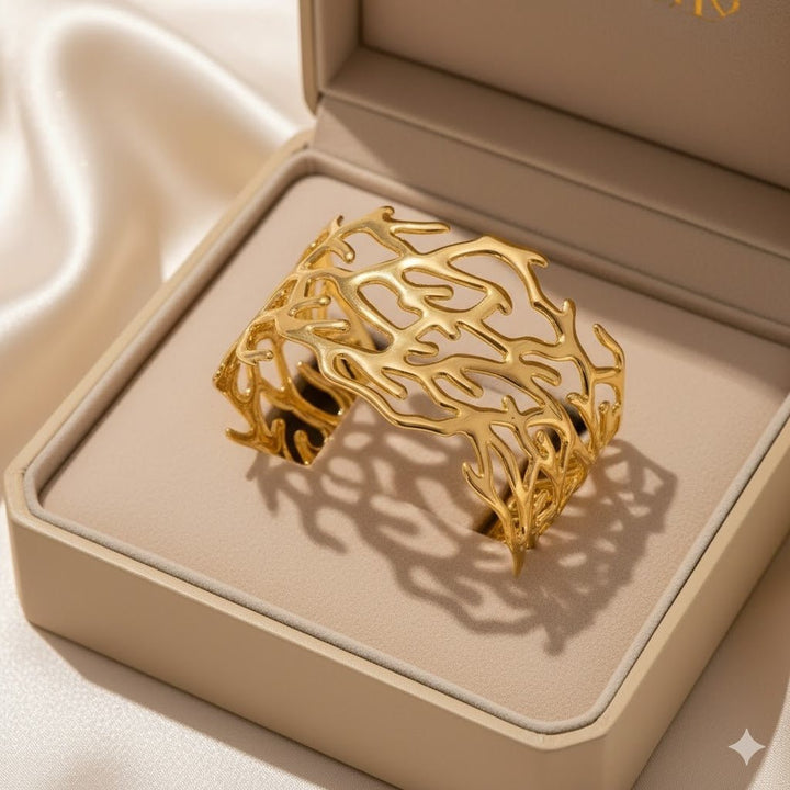 Coral Reef Cuff Bracelet - Élan D&