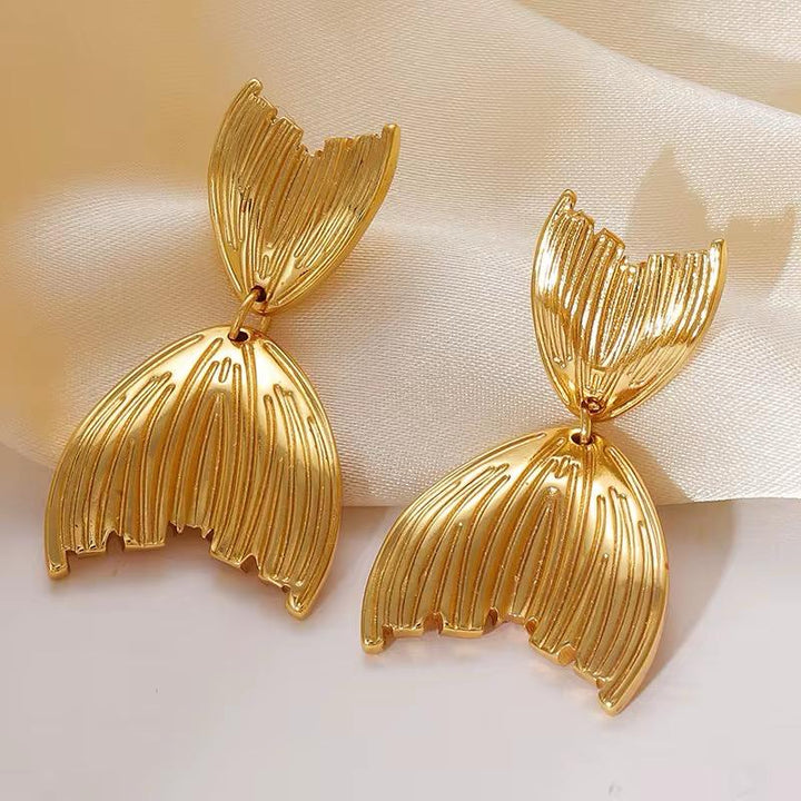 Mermaid Fin Earrings - Élan D&