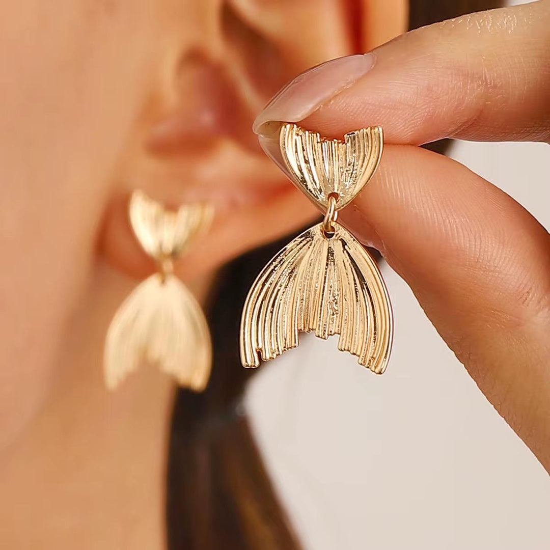 Mermaid Fin Earrings - Élan D&