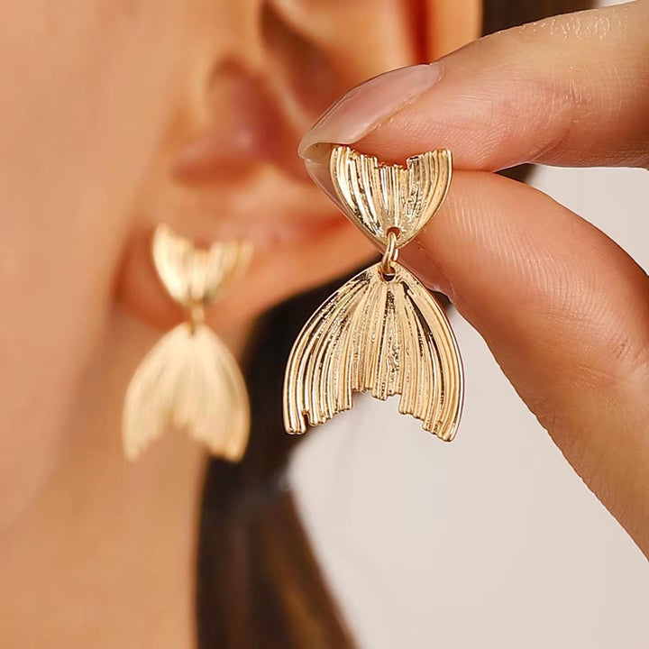 Mermaid Fin Earrings - Élan D&