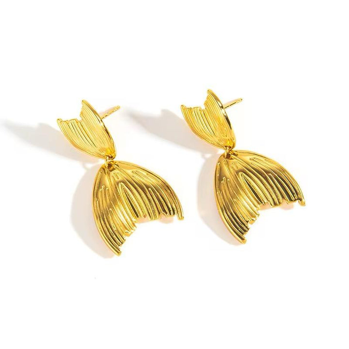 Mermaid Fin Earrings - Élan D&