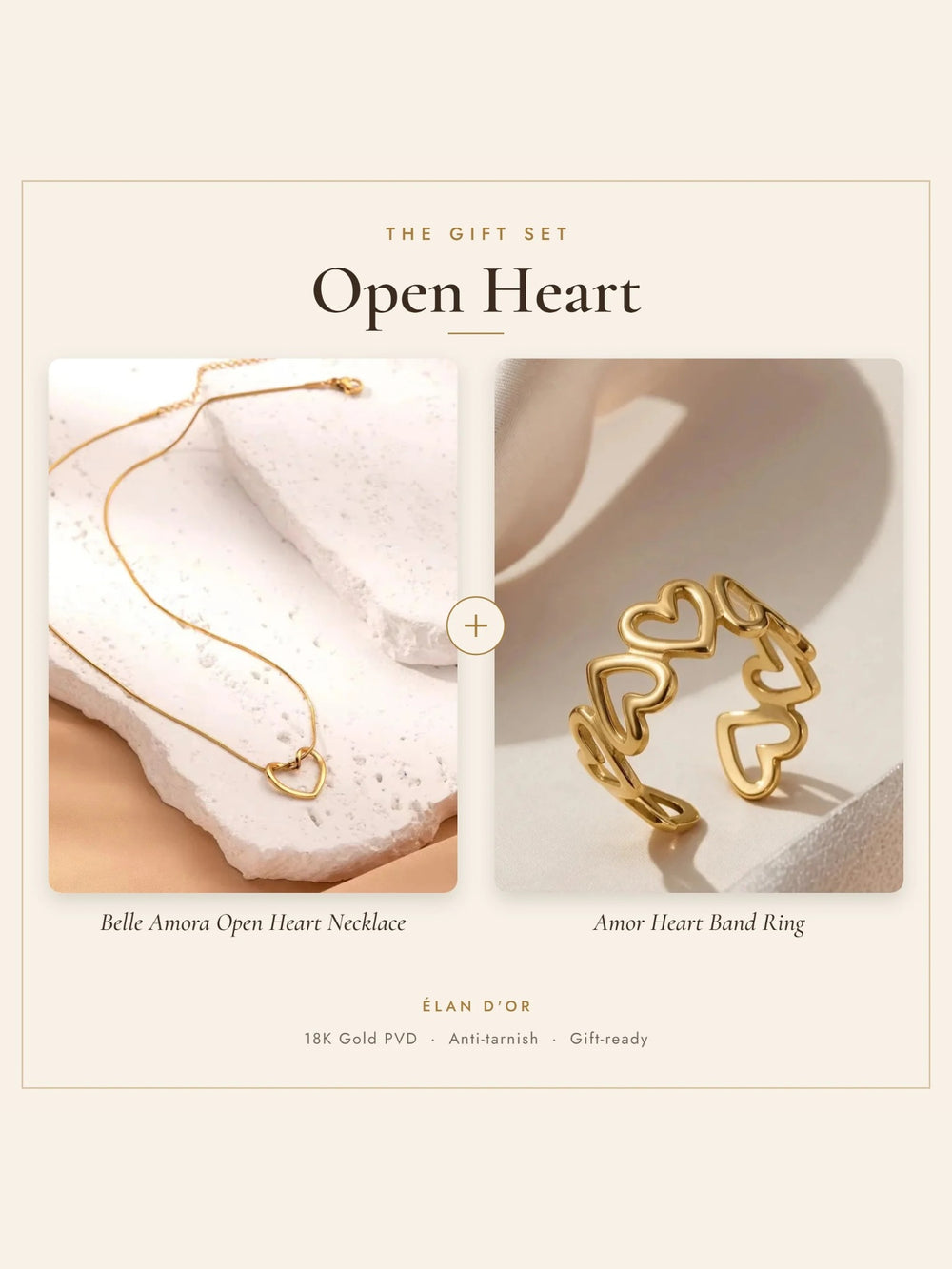 Open Heart Gift Set