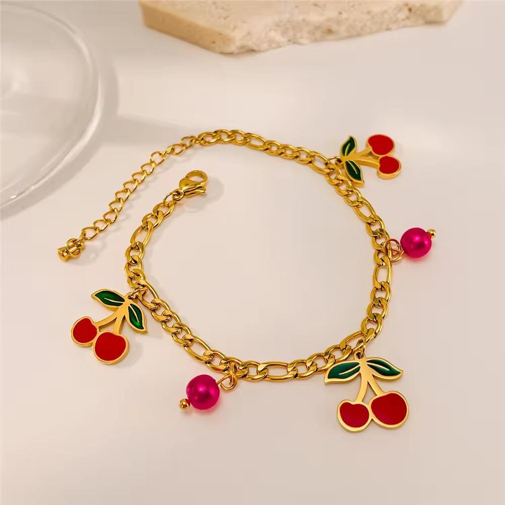Youthful Glow Cherry Bracelet - Élan D&